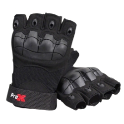 ProX X-GRIPZ Hard Knuckle Fingerless Gloves - For Truss and Stage Performance PRX-X-GRIPZ DT-IRON FIT, GT-GRIP FIT, global truss, euro truss, eurotruss, dura truss, duratruss, gloves for stage rigging