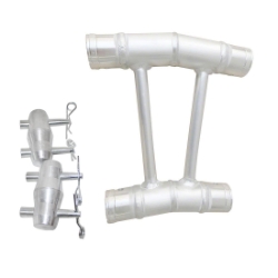 ProX F32 I-Beam Truss Corner Connector, 7 Degree Angle PRX-XT-F32-7D global truss, euro truss, eurotruss, dura truss, duratruss