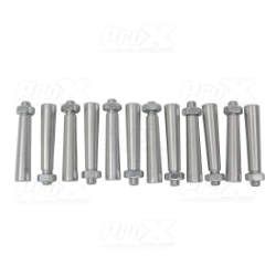 ProX Truss Tapered Shear Pin w/ Threaded Tip and Nut (12-Pack) PRX-XT-SPN12 COUPLER PIN 2, Twisted Bolt SZ02.14, global truss, euro truss, eurotruss, dura truss, duratruss