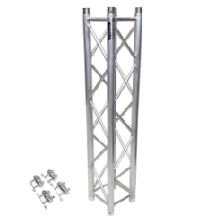 ProX F34 Square Truss Straight Segment - 1.5 Meter PRX-XT-SQ492 SQ-4111, SQ4111, AL34150, PF2Q1.5, global truss, euro truss, eurotruss, dura truss, duratruss