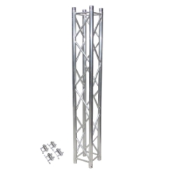 ProX F34 Square Truss Straight Segment - 2 Meter PRX-XT-SQ656 SQ-4112, SQ4112, AL34200, PF2Q2, global truss, euro truss, eurotruss, dura truss, duratruss