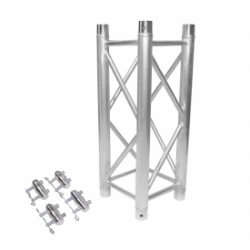 ProX F34 Square Truss Straight Segment - 0.75 Meter PRX-XT-SQ246 SQ-4110-.75, SQ4110-.75, global truss, euro truss, eurotruss, dura truss, duratruss