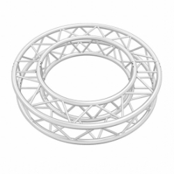 ProX F34 Square Frame Circle Truss Package (2 x 180° Segments) - 2 Meters PRX-XT-CSQ656-2X180 SQ-C2-90, SQC290, global truss, euro truss, eurotruss, dura truss, duratruss